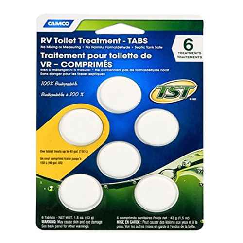Buy Camco 41152 TST Toilet Treatment/Tabs - 6 pack - Sanitation Online|RV