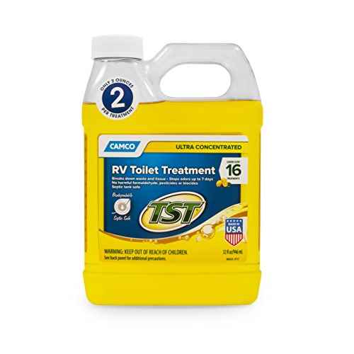 Buy Camco 41572 TST Ultra-Concentrated Lemon Scent RV Toilet Treatment (32