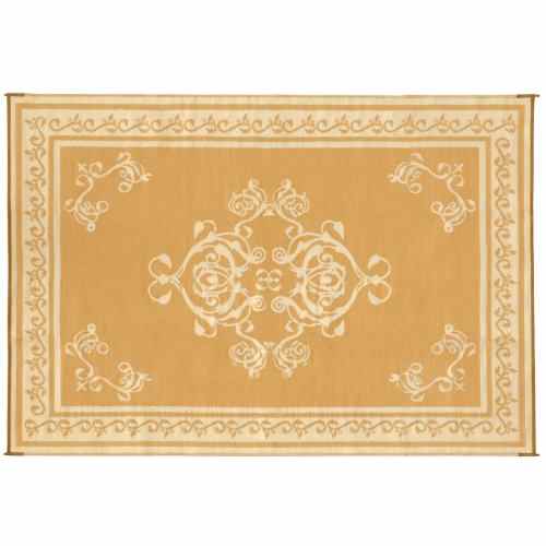 Buy Faulkner 48430 Patio Mat Monte Carlo 6X9 Beige - Camping and Lifestyle