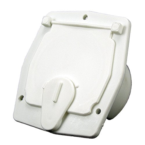 Buy JR Products S2710A Economy Square Cable Hatch Polar White - Power