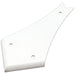 Buy JR Products 559C 4" Curved Slideout Cap Polar White - Slideout Parts
