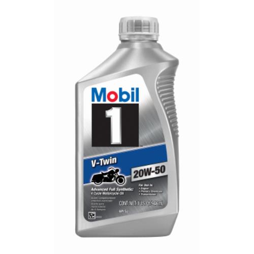 Buy Mobil 112630 M1 VTWIN 20W50 MC OIL - Lubricants Online|RV Part Shop