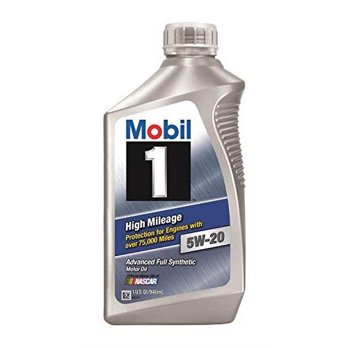 Buy Mobil 120455 MOBIL 1 HIGH MILEAGE 5W-20 - Lubricants Online|RV Part