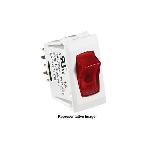 Buy RV Designer S331 Black Rocker Switch 10 A - Switches and Receptacles
