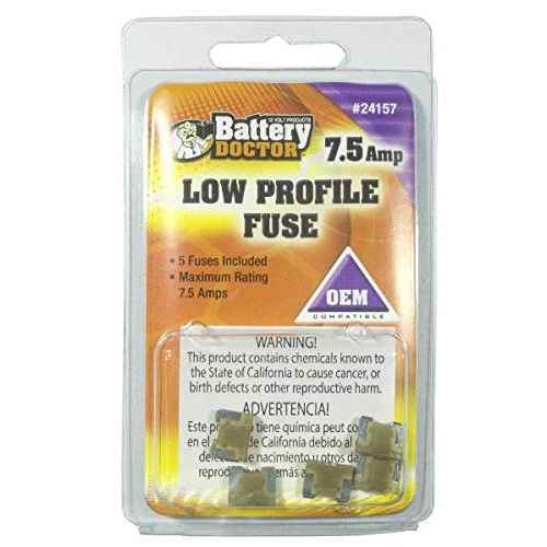 Buy Wirthco 24157 Low Profile ATM Mini Fuse, 5 Pack - 12-Volt Online|RV