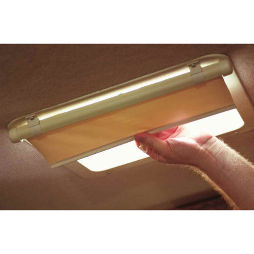 Retractable Lights Out Vent Shade (Cream)
