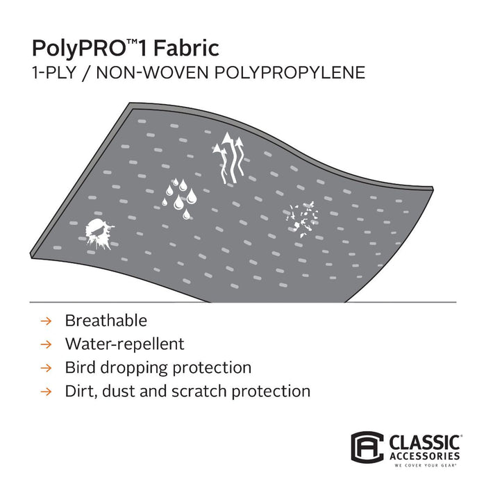 Poly 3 Truck Camper Cover 10'-12' 