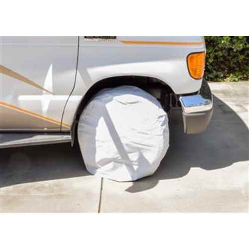 Buy Valterra A101202 RV WHEEL COVER 2 WHITE, 30-32 - RV Tire Covers