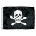 Jolly Roger Boat Flag (12" x 18")