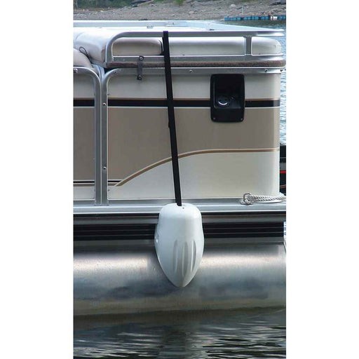 Pontoon Boat Fender (9" x 16", White)