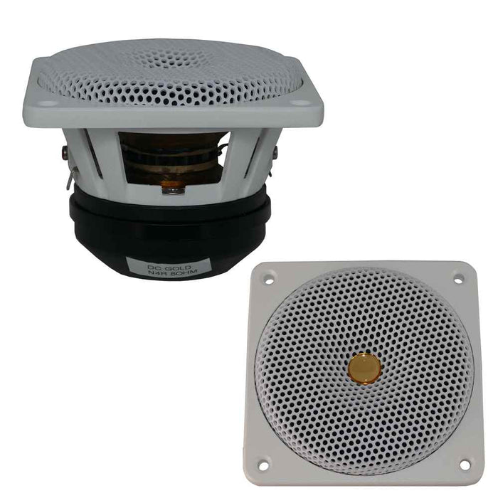 Buy DC Gold Audio N4C WHITE 4 OHM N4C 4" Classic Series Speakers - 4 OHM -