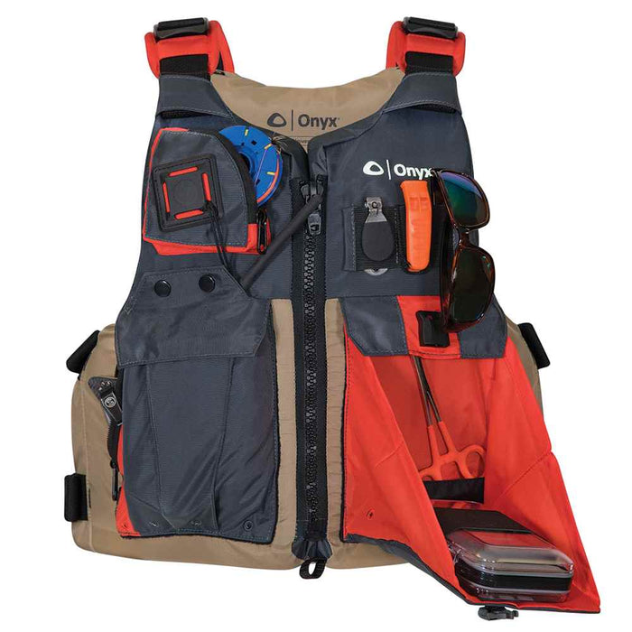 Buy Onyx Outdoor 121700-706-004-17 Kayak Fishing Vest - Adult Universal -