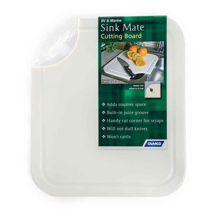 Buy Camco 43857 Sink Mate Cutting Board White - Kitchen Online|RV Part