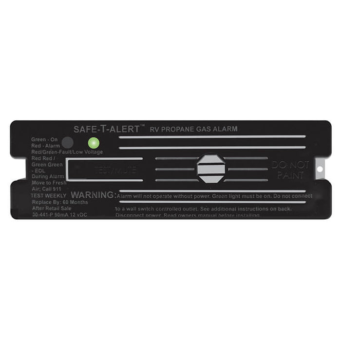 Buy Safe-T-Alert 30-441-P-BL Classic LP Gas Alarm Surface Mount Black -