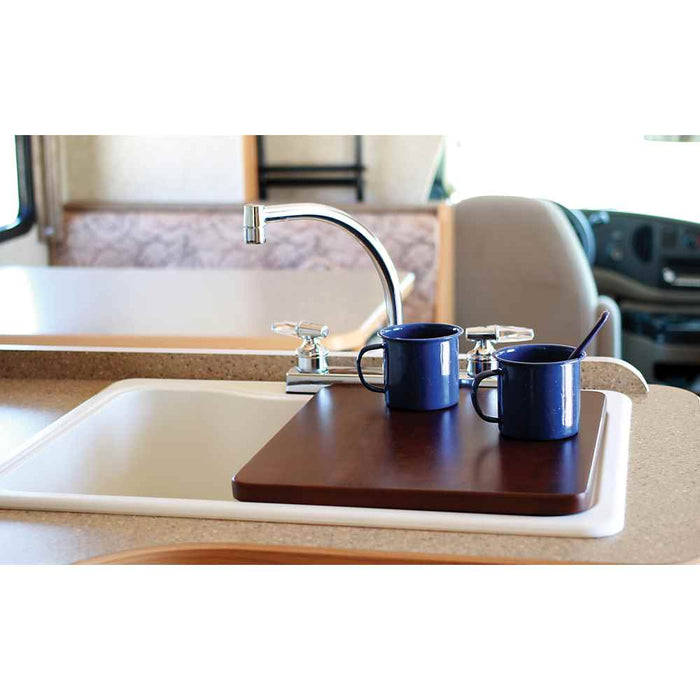 Buy Camco 43436 Bordeaux 13 Inch x 15 Inch Sink Cover - Kitchen Online|RV