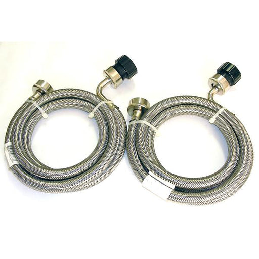Buy Pinnacle 18-2826 Stainless Steel Hose 5' Pair - Washers and Dryers