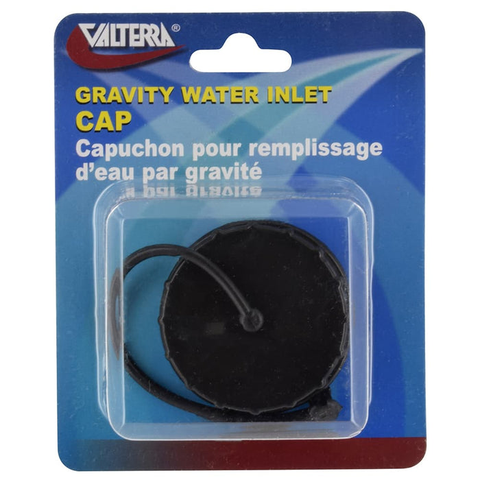 Buy Valterra A0120SBKVP Gravity Water Inlet Cap Black - Freshwater