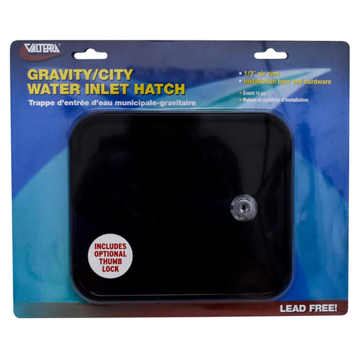 Buy Valterra A012000BKV Gravity City Inlet Hatch Black Cd - Freshwater
