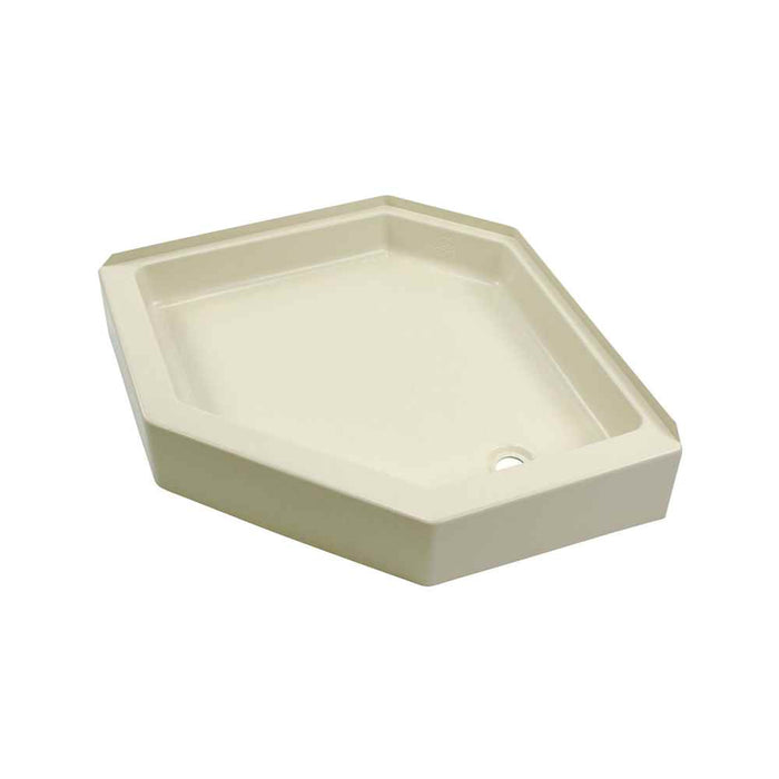 Buy Lippert 209415 Parchment 32X32 Neo Hex Shower Pan Right-Hand - Tubs