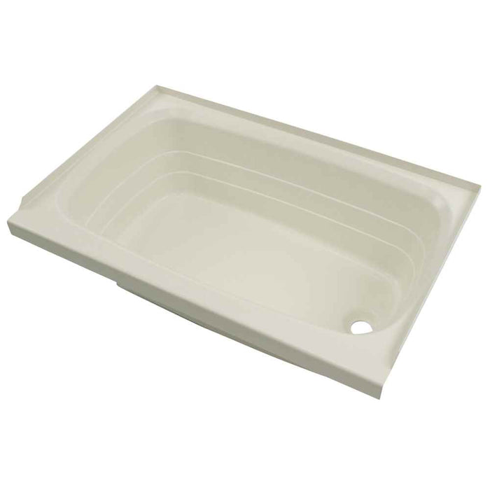Buy Lippert 209376 Parchment 24X36 Right Hand Drain Bathtub - Tubs and