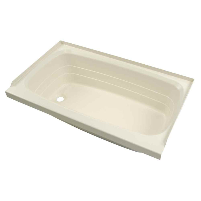 Buy Lippert 209388 Parchment 24X40 Left Hand Drain Bathtub - Tubs and