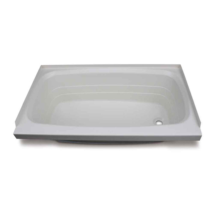 Buy Lippert 209392 Parchment 24X40 Right Hand Drain Bathtub - Tubs and