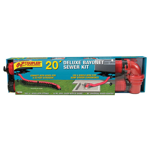 Buy Valterra D040115 EZ Coupler Bayonet Sewer Kit Deluxe - Sanitation