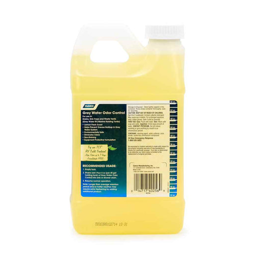 Buy Camco 40256 TST Lemon Scent RV Grey Water Odor Control 64 Ounce -
