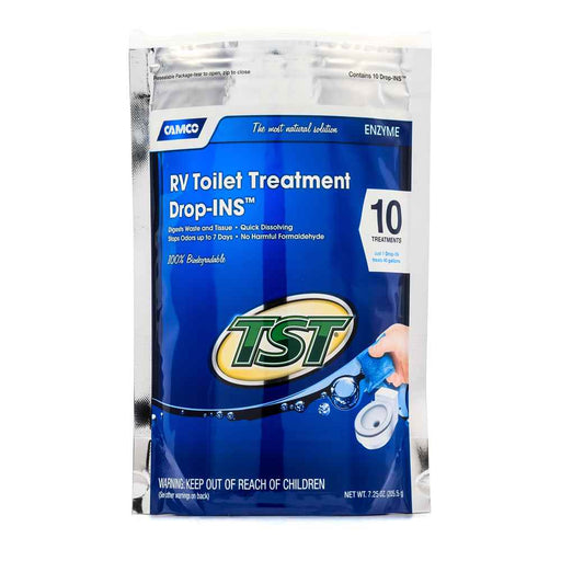 Buy Camco 41529 TST Clean Scent RV Toilet Treatment Drop-Ins (10-Pack) -