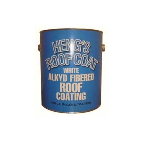 Buy Heng's 451284 Alkyd Fibered Roof Coating Gal White - Roof Maintenance