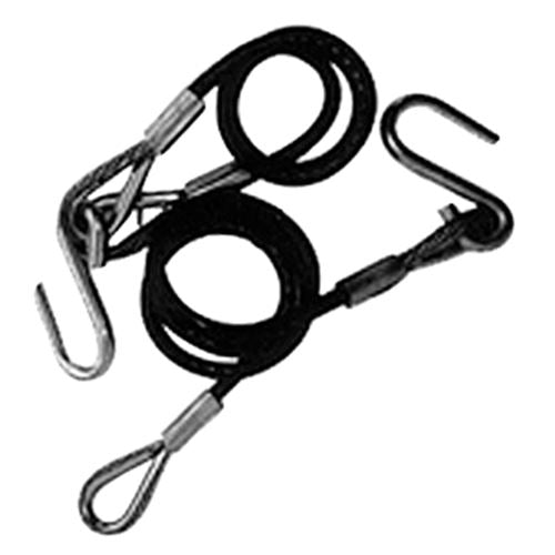 Buy Tie Down Engineering 59541 Hitch Cable C3 Black Vinyl - Chains and