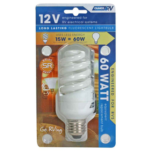 Buy Camco 41313 12V/15W Fluorescent Light Bulb - Lighting Online|RV Part