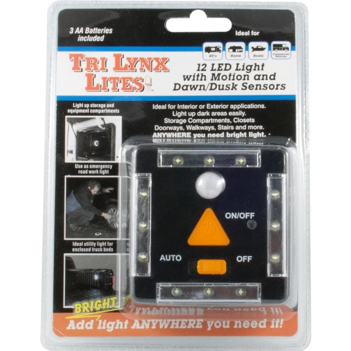 Buy Tri-Lynx 00027B Tri Lynx Lites 12 LED Black - Lighting Online|RV Part