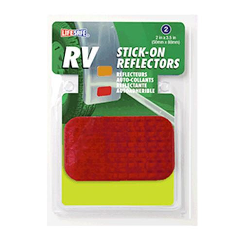 Buy Top Tape RE7071 Red Lens Reflector 2"X3. 5" - Towing Electrical