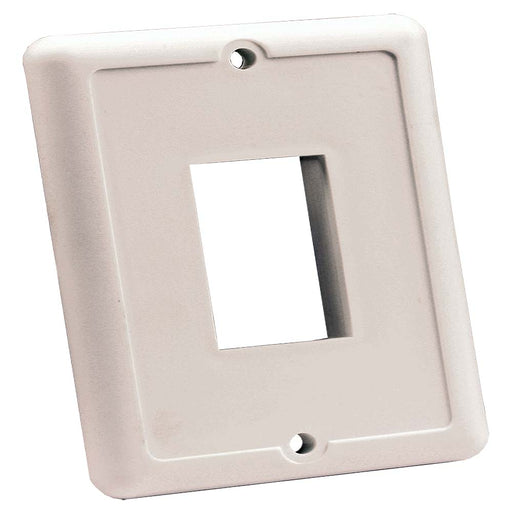 Buy JR Products 14035 IP66 Single Switch Plate White - Switches and