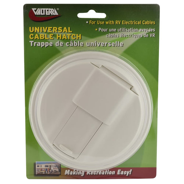 Buy Valterra A102130VP Universal Cable Hatch Round White Cd - Power Cords