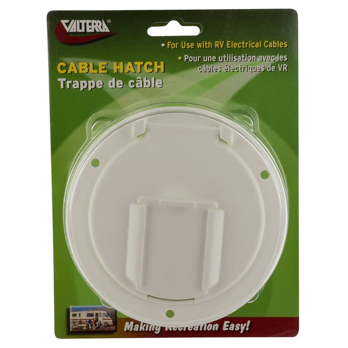 Buy Valterra A102137VP Cable Hatch Medium Round White Cd - Power Cords