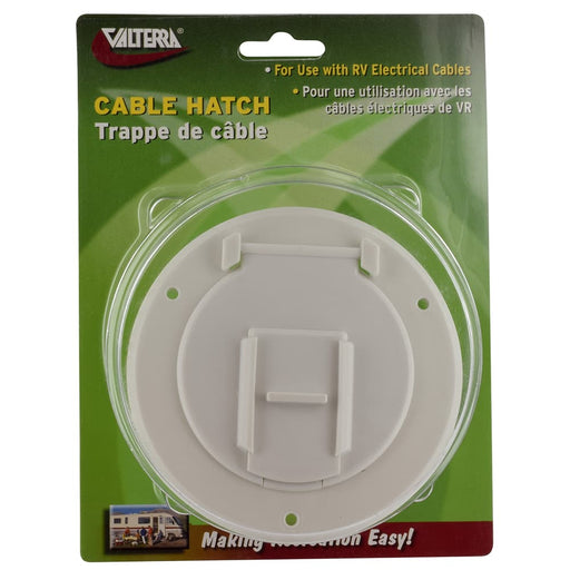 Buy Valterra A102140VP Cable Hatch Small Round White Cd - Power Cords