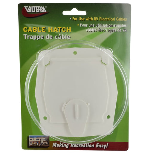Buy Valterra A102143VP Cable Hatch Small Square White Cd - Power Cords