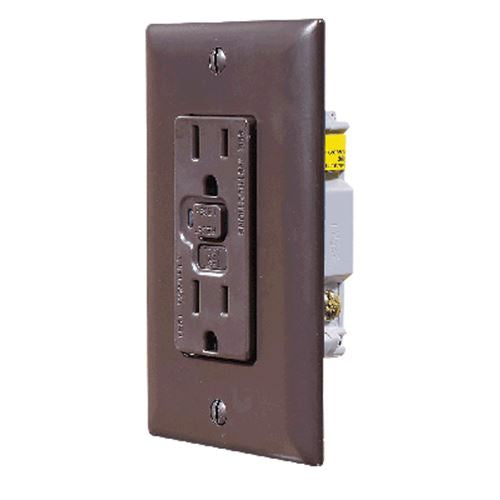 Buy RV Designer S805 Brown Dual GFCI Outlet - Switches and Receptacles
