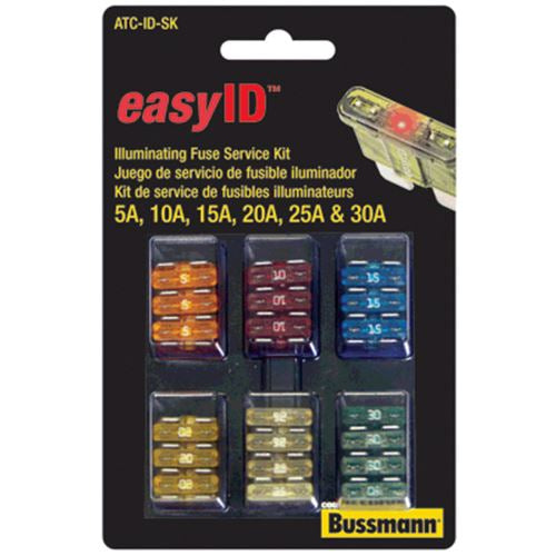 Buy Cooper Bussmann ATCIDSK EasyID ATC Assortment (7) - 12-Volt Online|RV