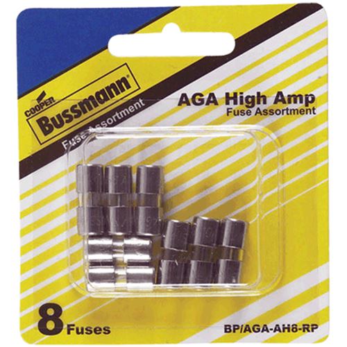 Buy Cooper Bussmann BPAGAAH8RP AGA High Amp Assorted (4) - 12-Volt