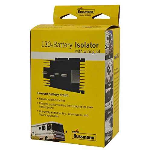 Buy Cooper Bussmann RBBI130A Battery Isolator 130A - Batteries Online|RV