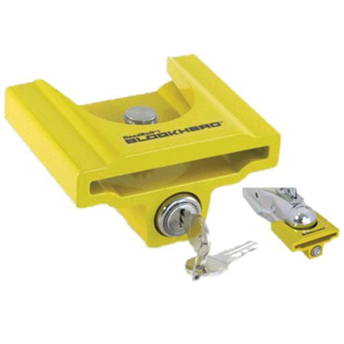 Buy Clyde T Johnson TCL1YL Coupler Lock Yellow Tcl-1Y - Hitch Locks