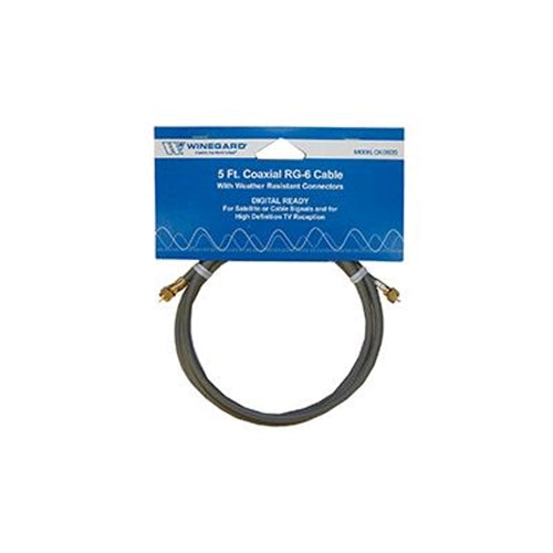 Buy Winegard CX0605 Coaxial Cable RG-6 5' - Televisions Online|RV Part Shop