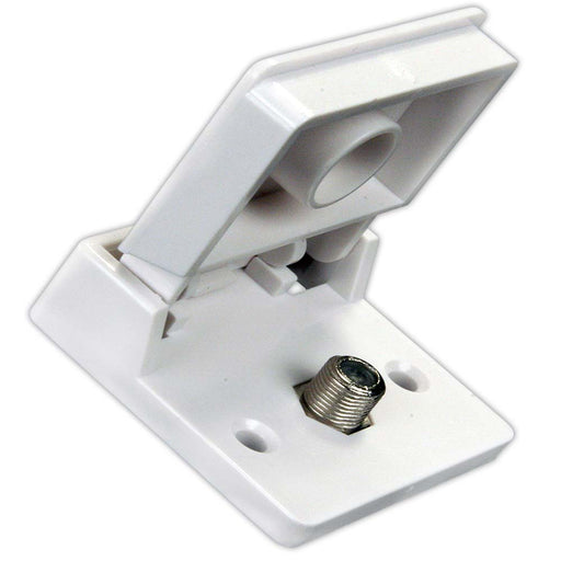Buy JR Products 47755 Weatherproof TV Jack Polar White - Televisions