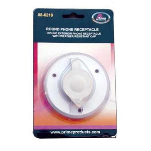 Buy Prime Products 086210 Phone Receptacle White - Televisions Online|RV