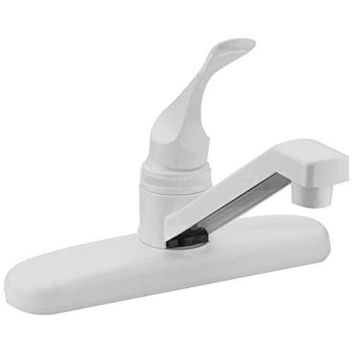 Buy Relaqua AK120RW Single Lever Kitchen Faucet White - Faucets Online|RV