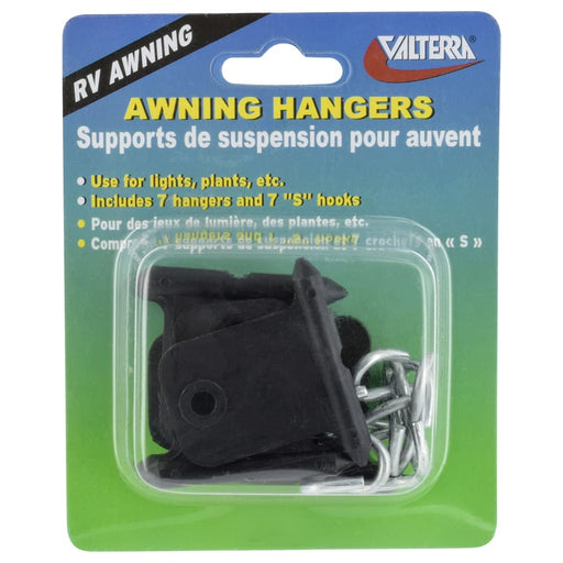 Buy Valterra A77041 Awning Hangers Pkg/7 Black - Awning Accessories