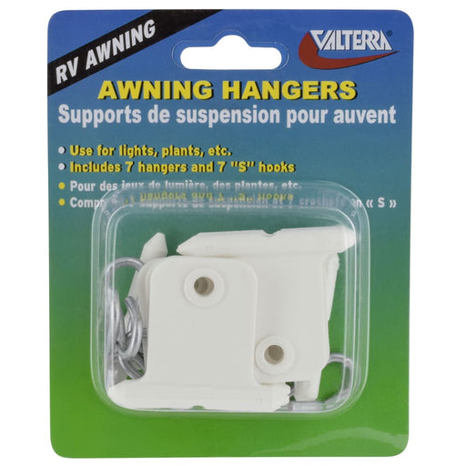 Buy Valterra A77045 Awning Hangers Pkg/7 White - Awning Accessories